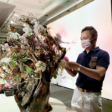 115年院長參加台北花苑於君悅飯店成果展覽